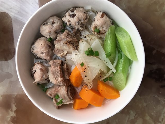 Bún Mọc Sườn Non