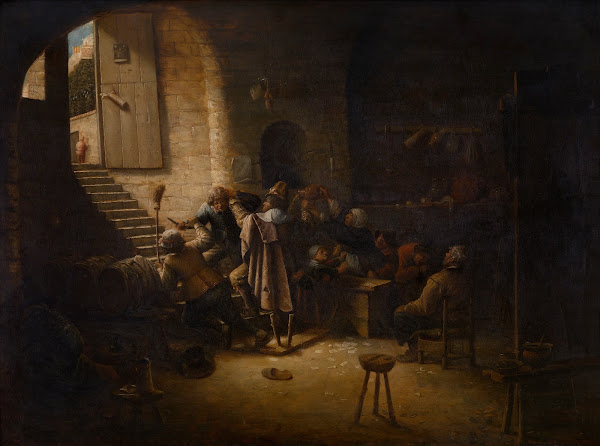 The Antwerp Arms Tavern Scene 1635 1639