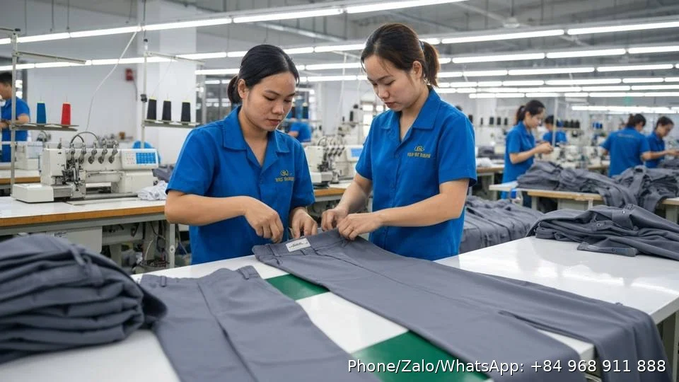 Andover Pant - Gold Garment Vietnam