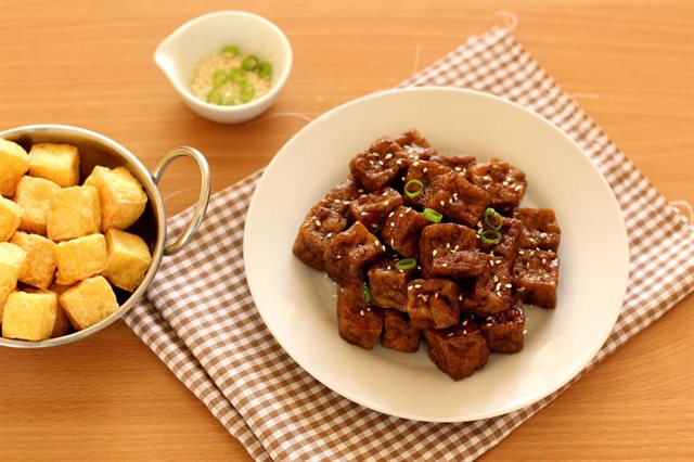 Đậu Hũ Chiên Sốt Coca