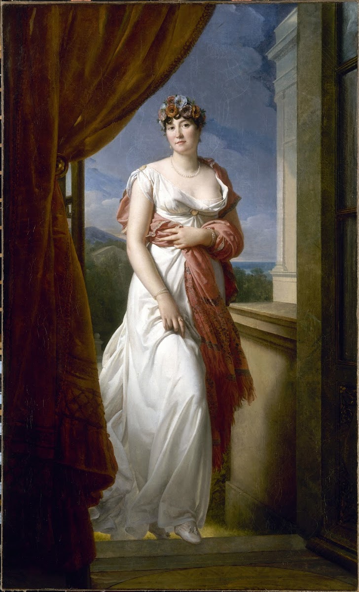 Portrait Of Theresia Cabarrus 1773 1835 Wife Tallien Then Princess Of Caraman Ch