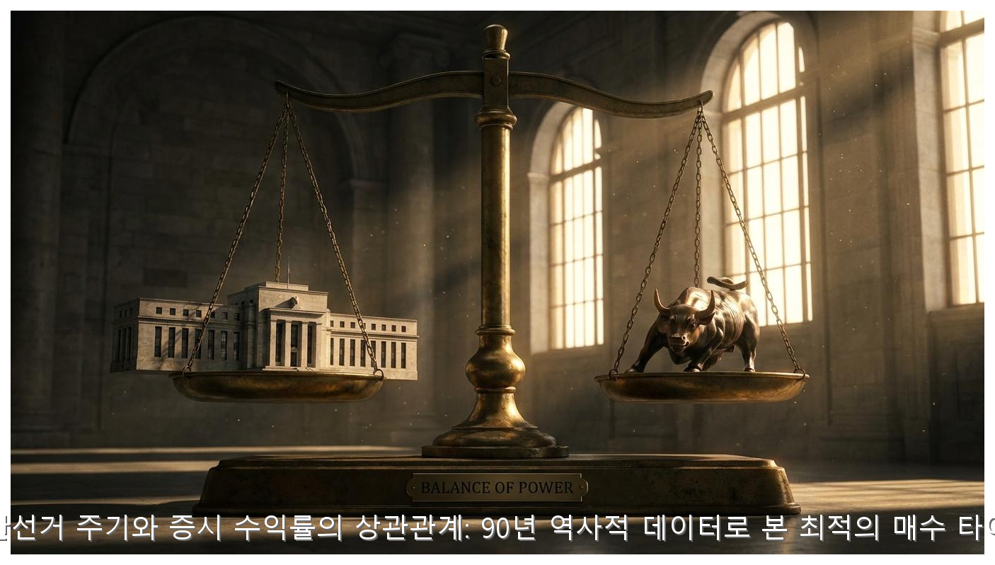 미국 중간선거 주기와 증시 수익률의 상관관계: 90년 역사적 데이터로 본 최적의 매수 타이밍 전략 핵심 안내 및 분석 인포그래픽 (8)
