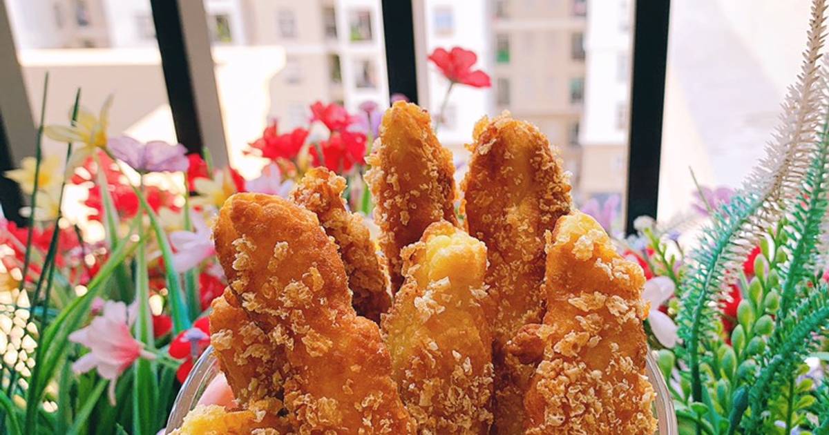 Bánh khoai lang que