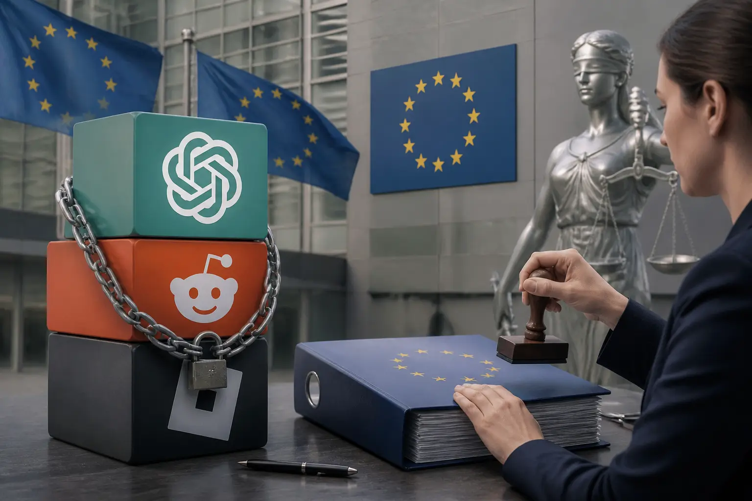 Editorial image for EU classifies ChatGPT, Reddit, Roblox under strict digital safety rules