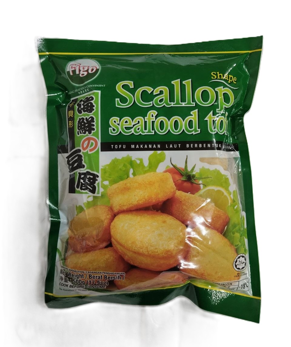 Figo Scallop Shape Seafood Tofu