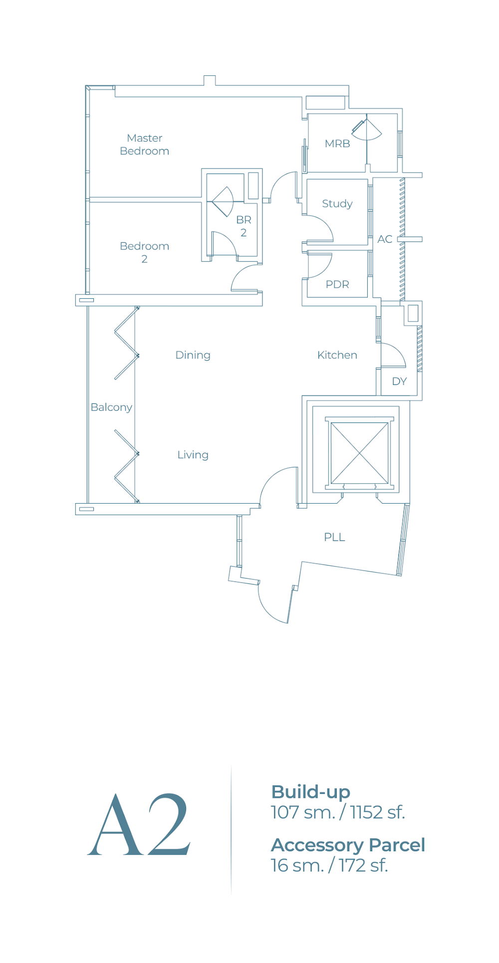 Lightwater Residences 戶型圖