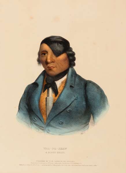 Waa Pa Shaw A Sioux Chief 1838