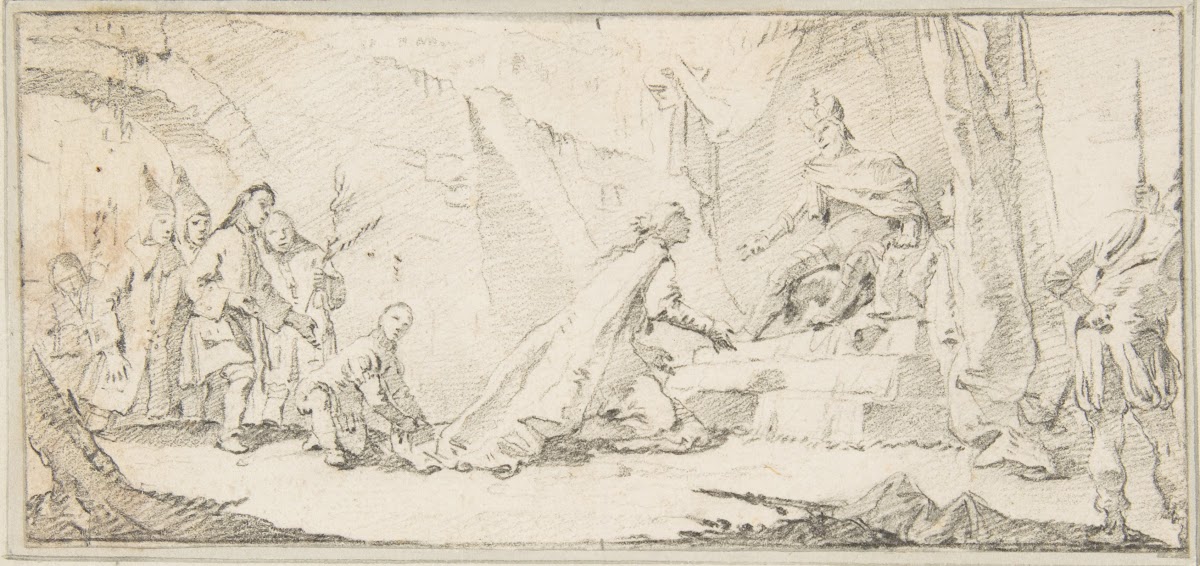 Supplicants Imploring an Emperor for Peace 16961770