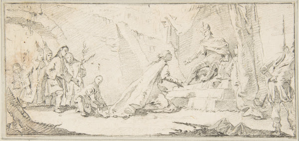 Supplicants Imploring an Emperor for Peace 16961770