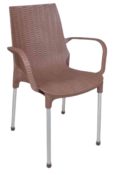 Arabesque Chair with Metal Legs