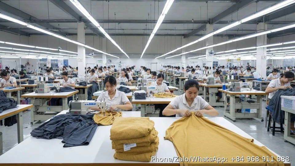 Apparel Sewing Contractors - Gold Garment Vietnam