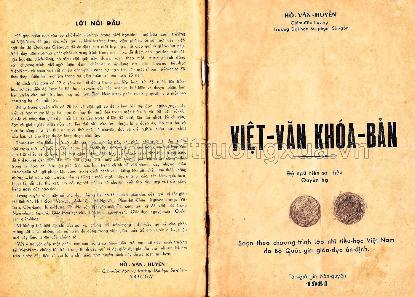 Việt văn khóa bản đệ ngũ (quyển hạ, 1961) - Trang 1