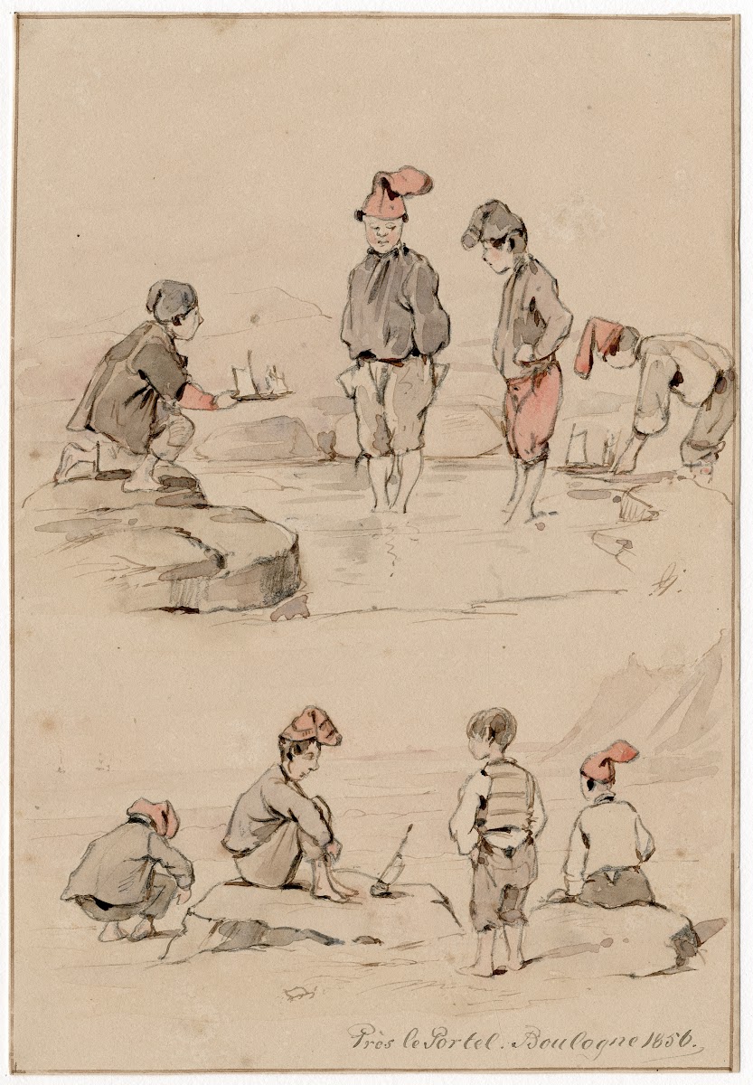 Kinderen op het strand