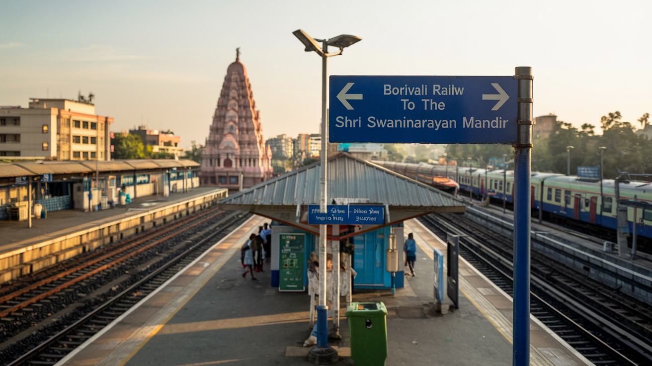 How to Reach Pagoda from Borivali Station – Travel Guide