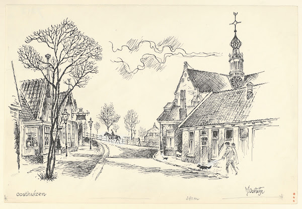 Gezicht te Oosthuizen 1950 1960