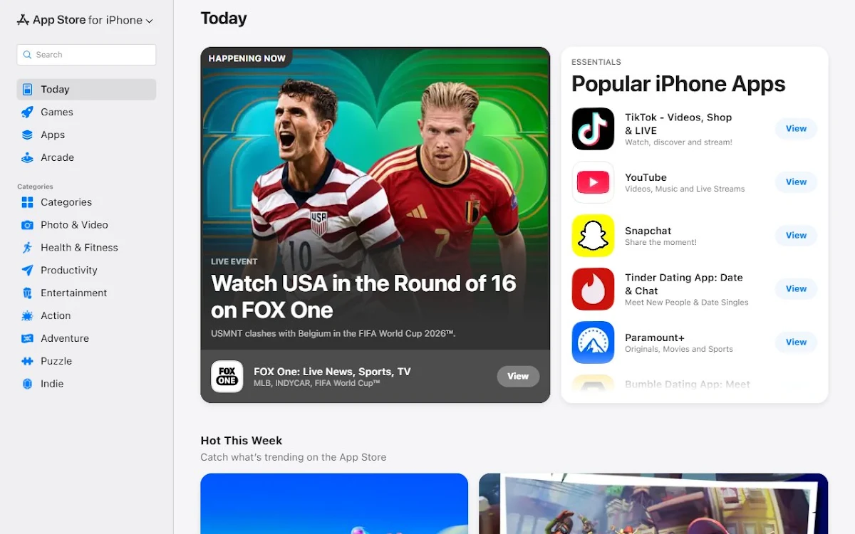 Captura de News App