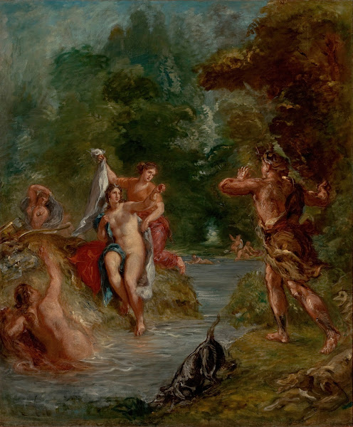 The Summer  Diana surprised by Actaeon 1856 1863