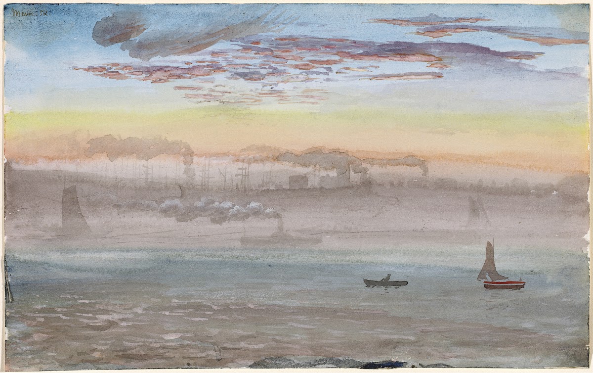 East River Sunrise 1862