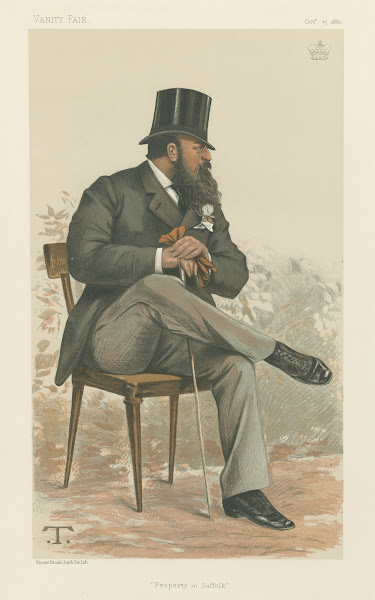 Politicians  Vanity Fair Property in Suffolk Lord Rendlesham 6 October 1881 1881