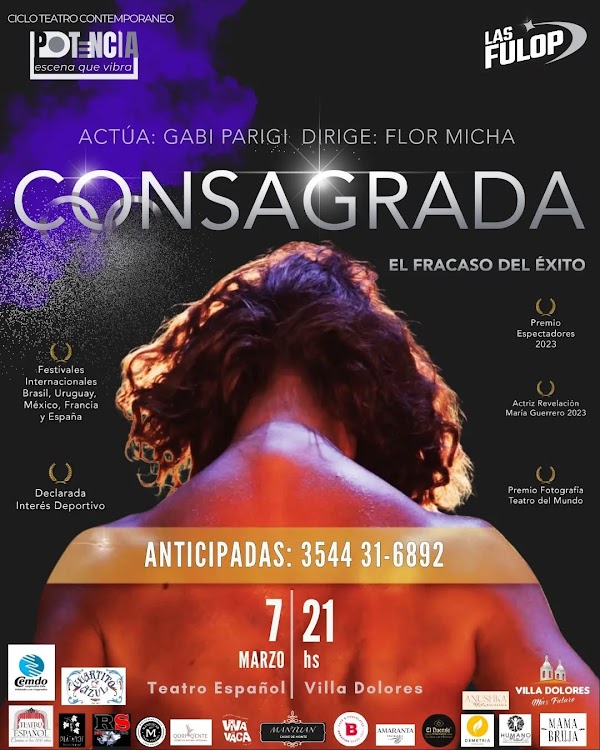 CONSAGRADA EL FRACASO DEL ÉXITO