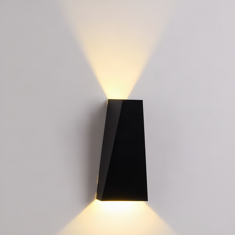 LED-Wandleuchte, Aluminium, wasserfest