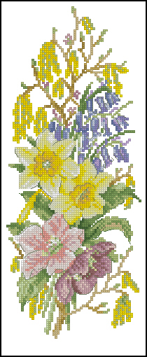 CMP TK619 Spring Flowers