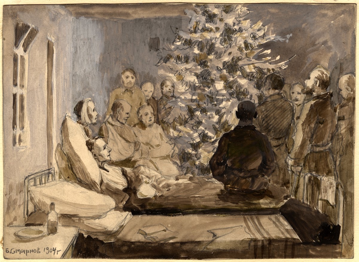 Christmas Tree at a Field Hospital near Irkutsk during the Russo Japanese War 19