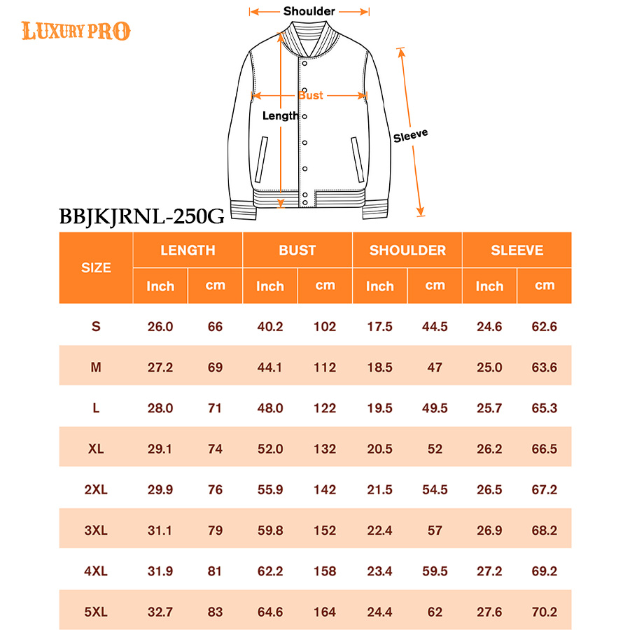 AOP Button Baseball Jacket - 250G Air Layer Fabric