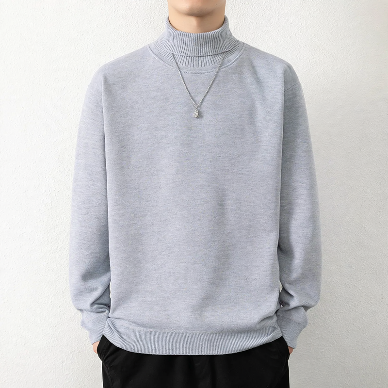 Men's Turtleneck Sweater, Padded, Winter