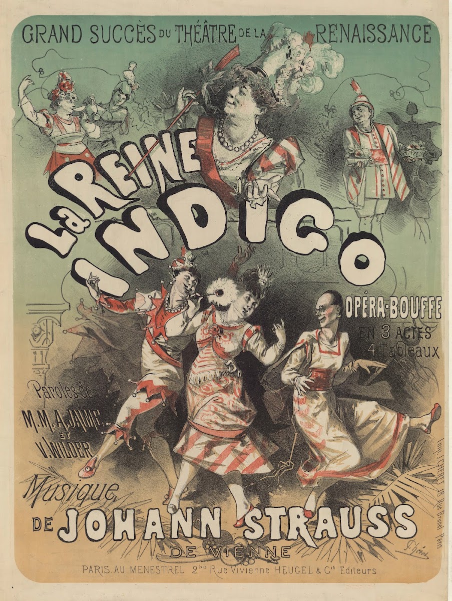 Théâtre de la Renaissance La Reine Indigo 1875