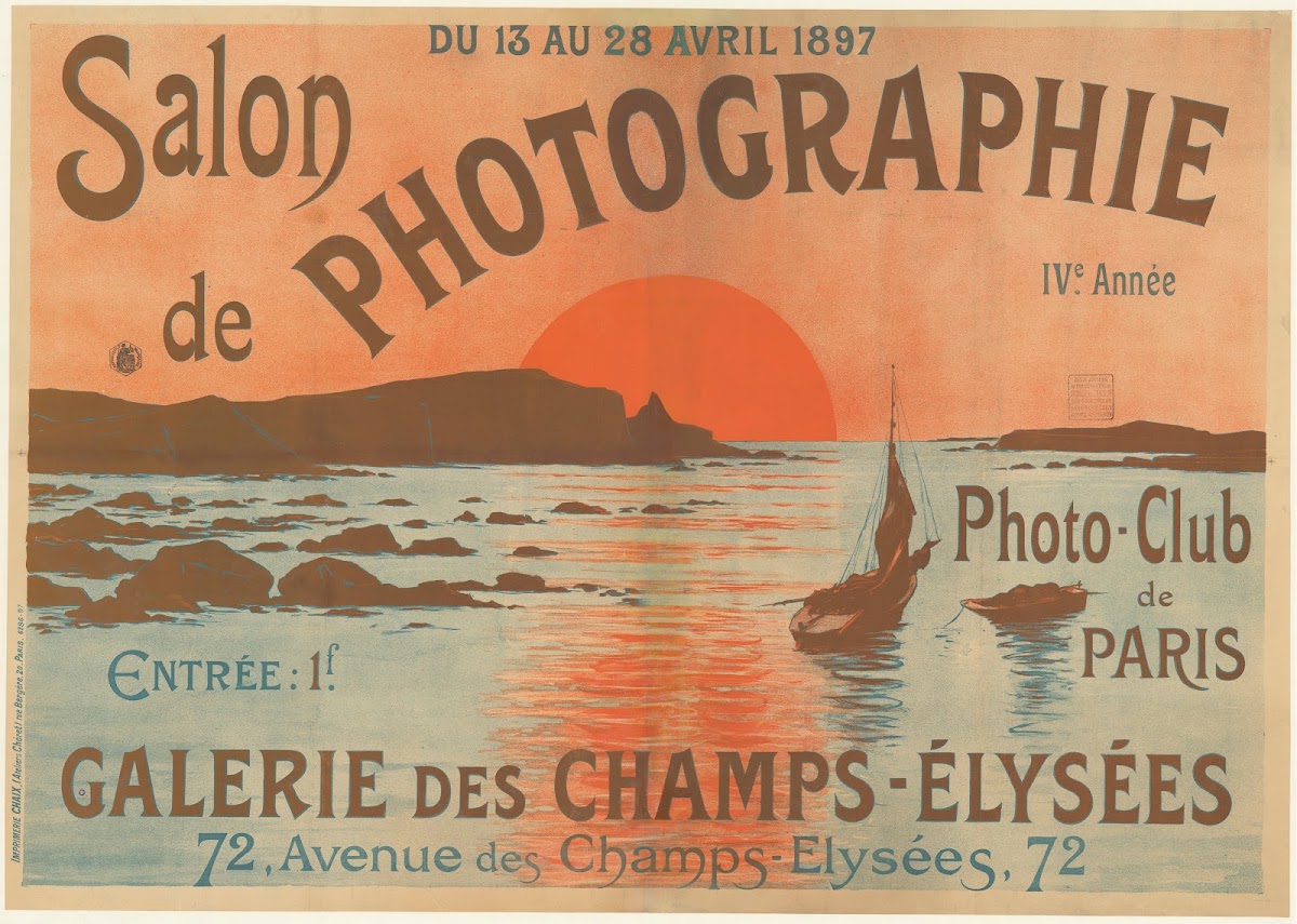 Salon de photographie  IVe année du 13 au 28 avril 1897 Galerie des Champs Elysé