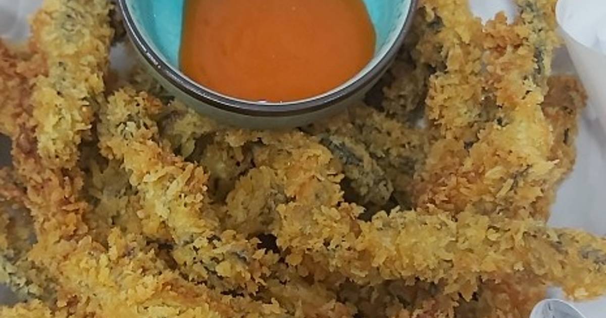 Tảo xoắn chi lê chiên giòn