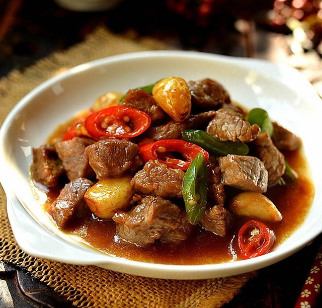Bò Rim Tỏi Ớt