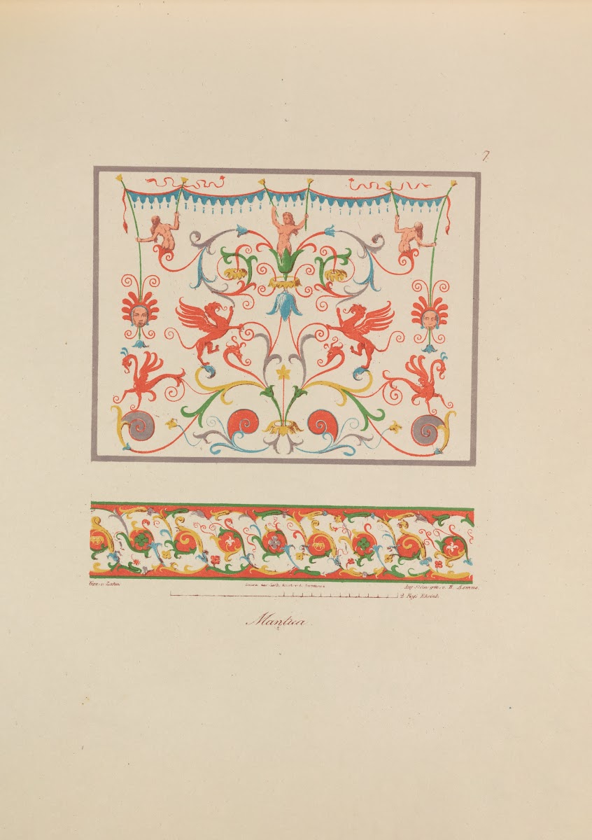 Ornamente aller klassischen Kunst Epochen nach den Originalien in ihren eigenthu