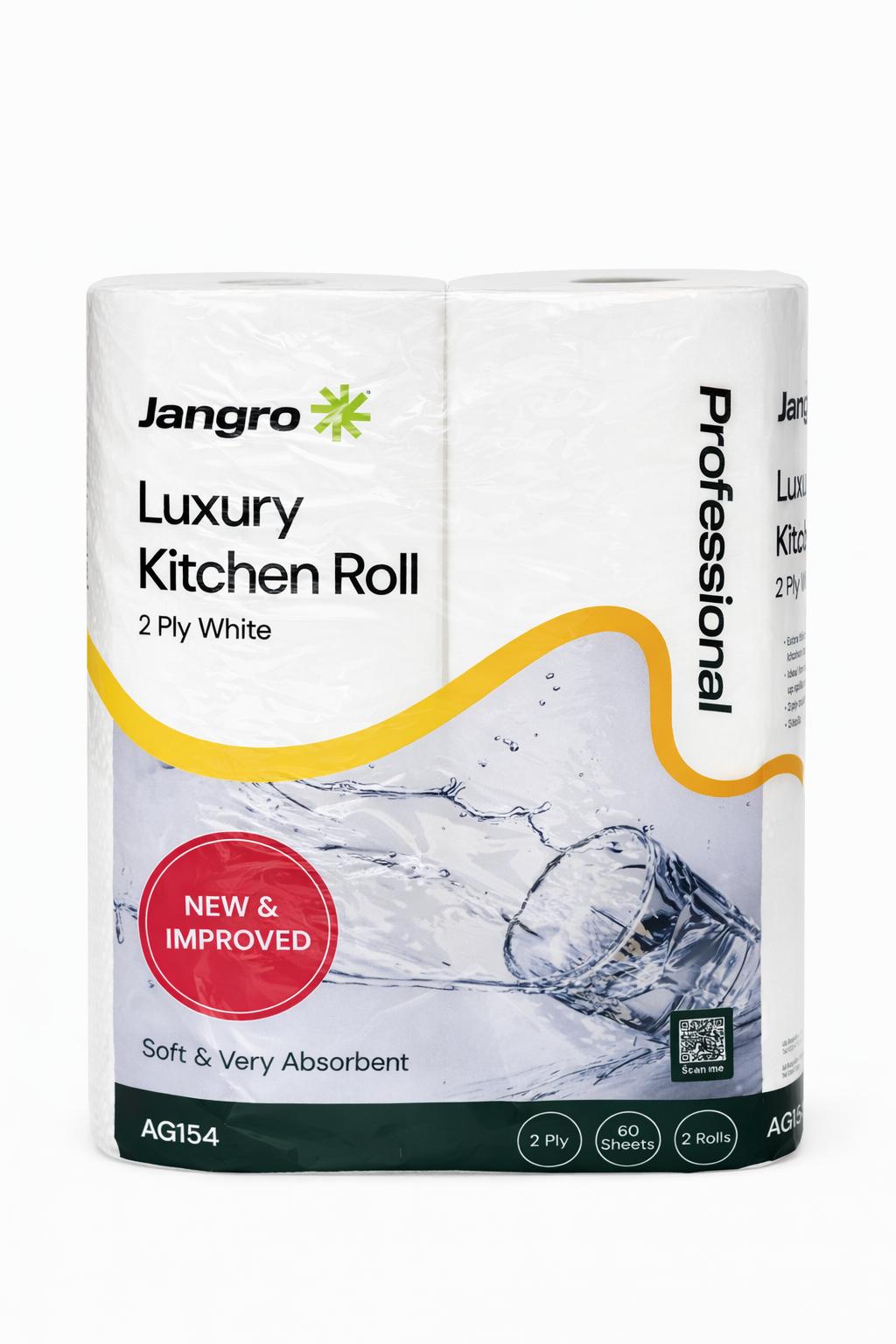Kitchen Roll Sheet White 2ply - Product Code PP00043