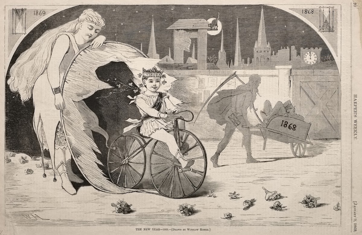The New Year  1869 1868