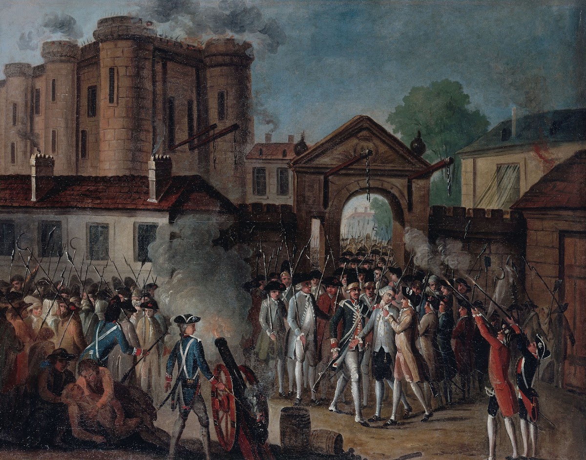Prise de la Bastille Arrestation de M de Launay le 14 juillet 1789 1784   1794