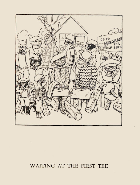 Waiting at the first tee 1926