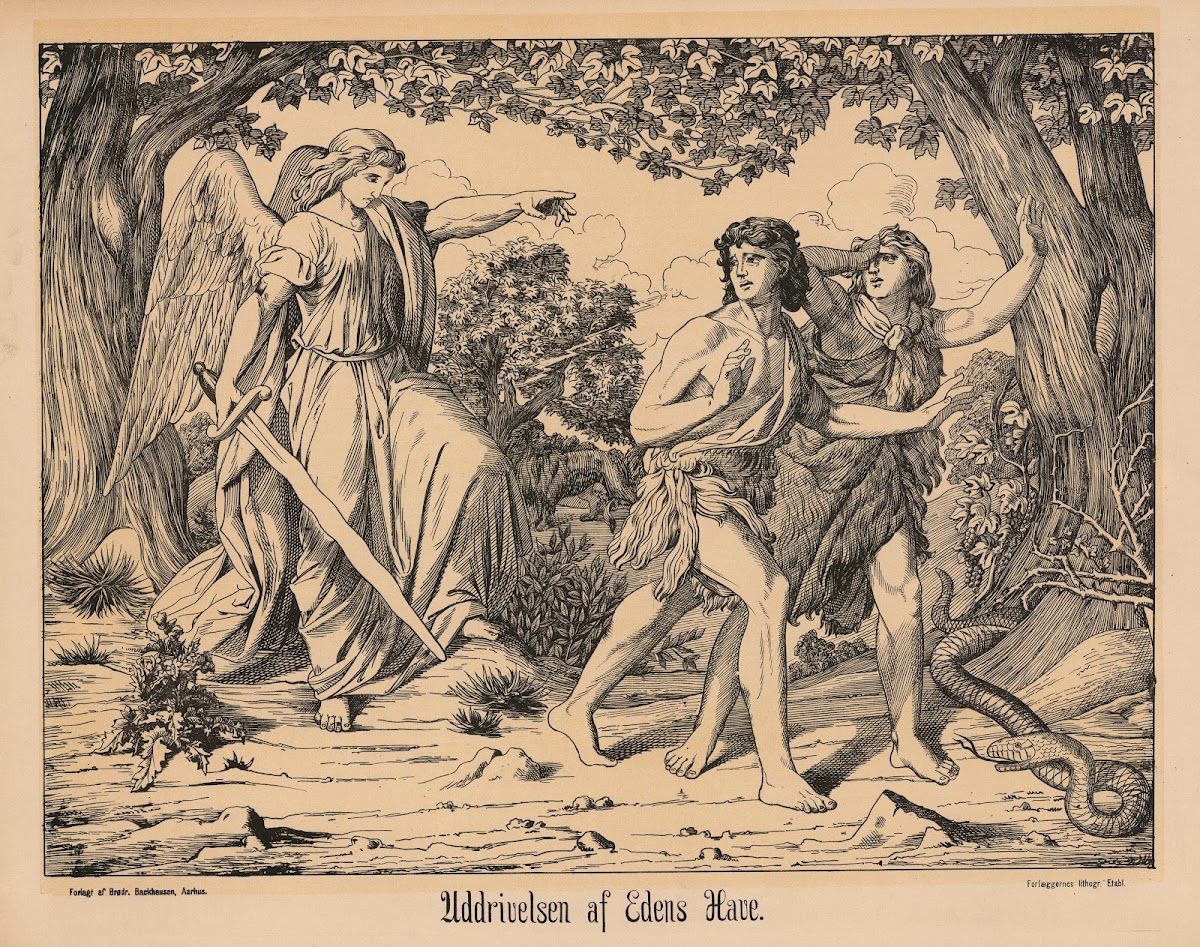 Uddrivelsen af paradis 1889
