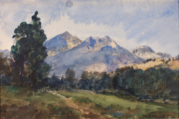 Wyoming Foot Hills 1921
