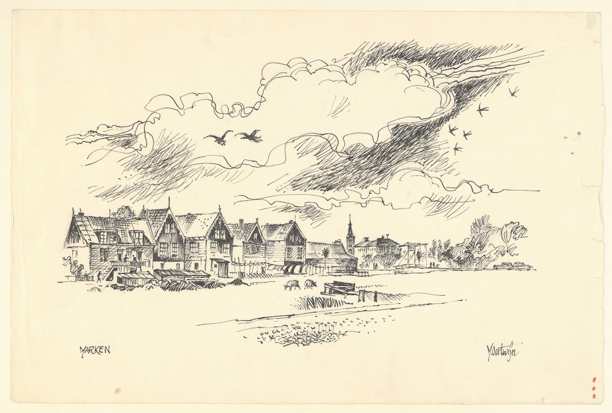 Gezicht op Marken