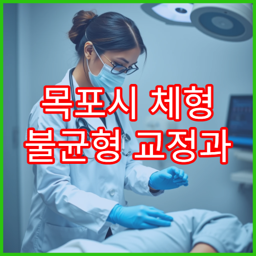 목포시 체형 불균형 교정과 자세 교정 치료 진행하는 병원 안내
