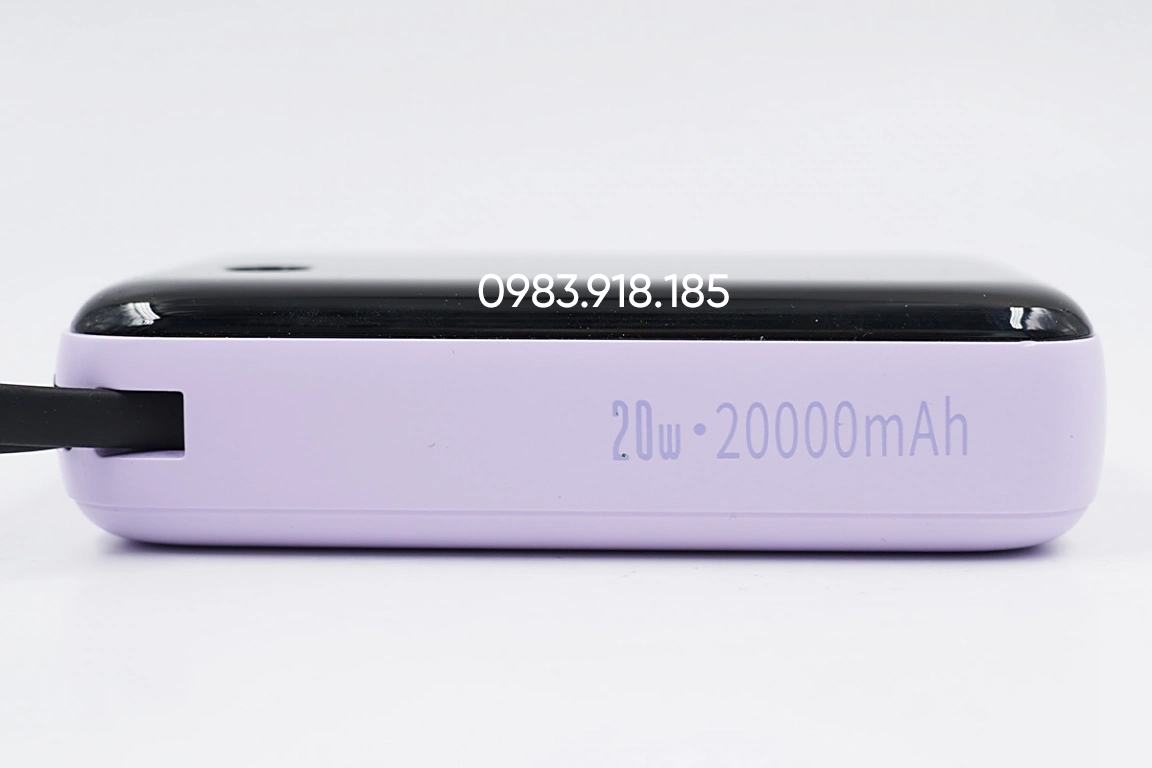 Sạc dự phòng Baseus 20.000mAh – Sạc nhanh 20W ( cũ )