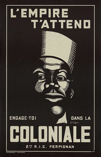 Affiche de recrutement de lArmée de Vichy  LEmpire tattend 2e RIC 1940 1942