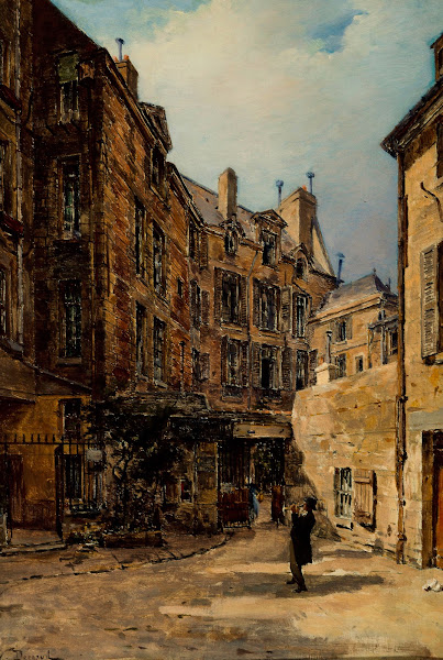 La Cour De Rohan 1900