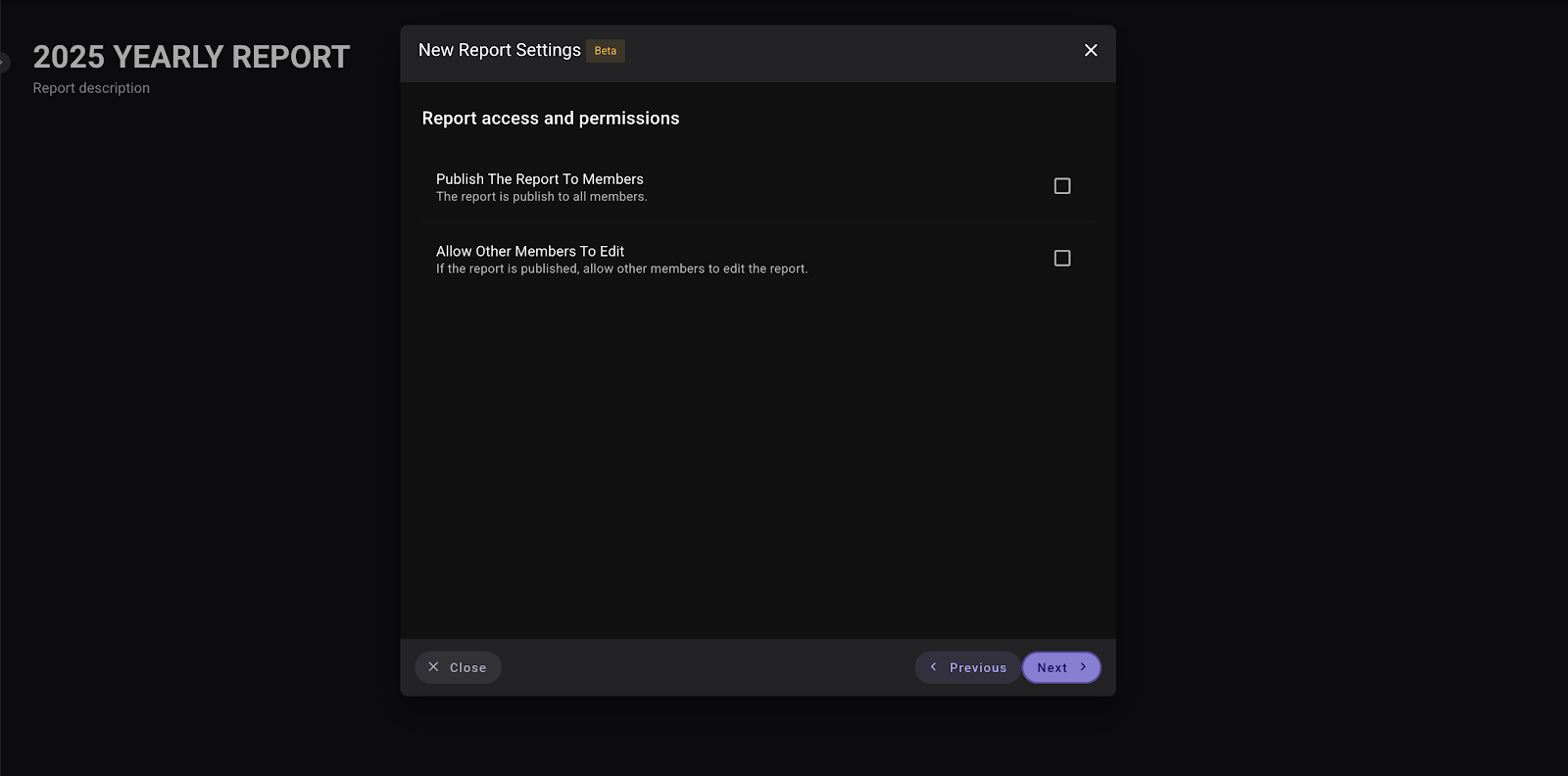 access and permissions
