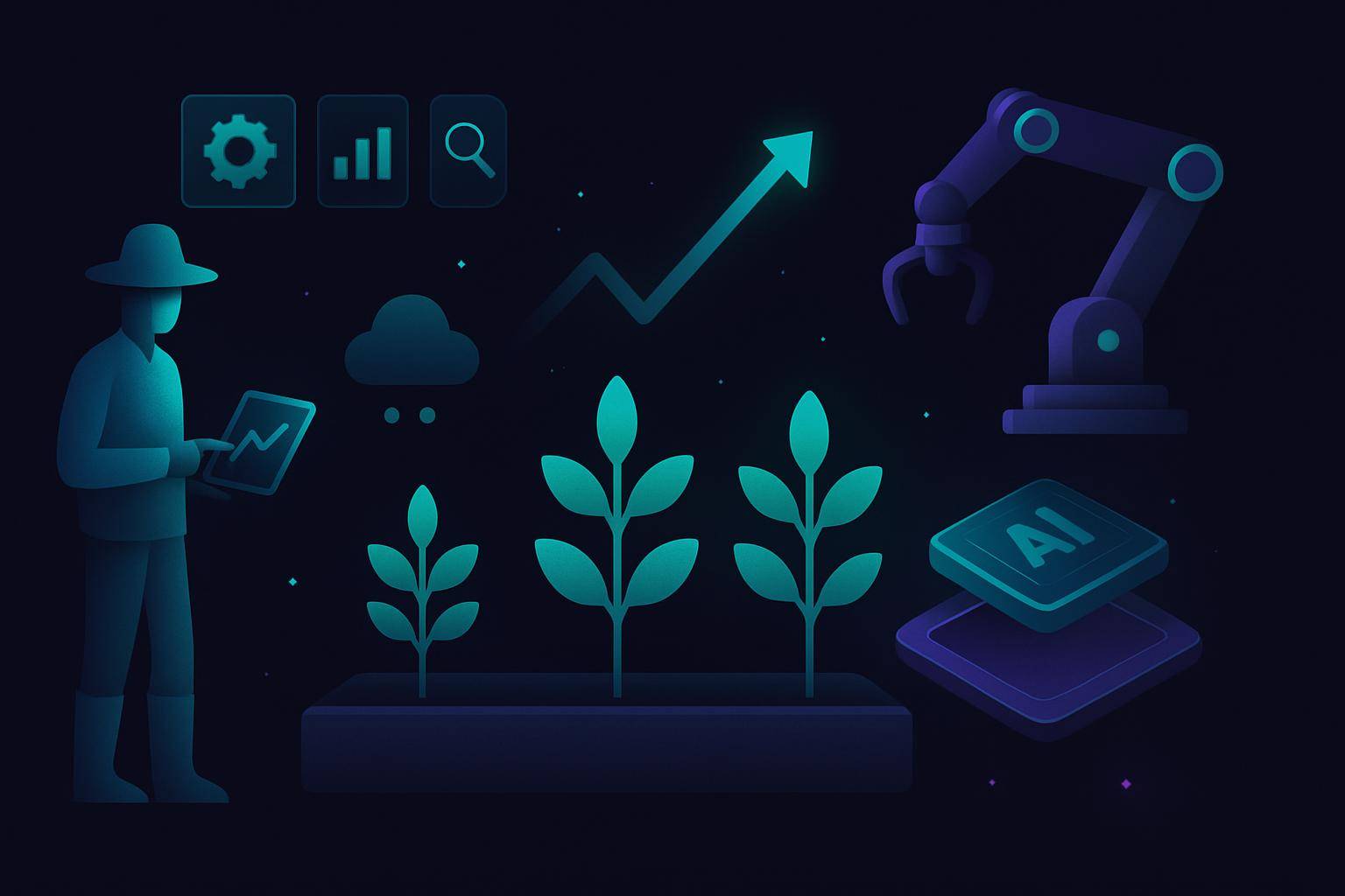 Criando soluções de IA e automação para agricultura comunitária