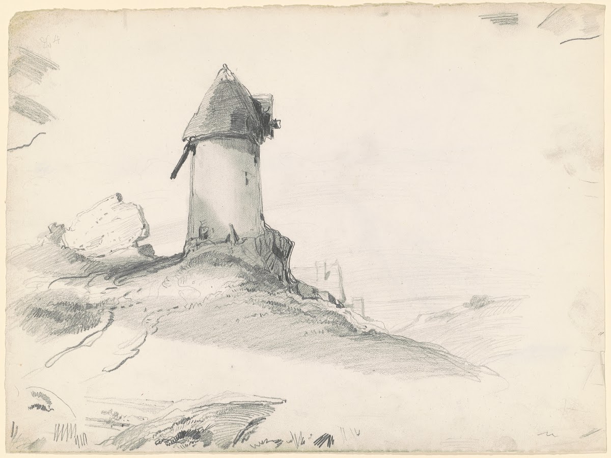 Landscape with Mill 1835 1840