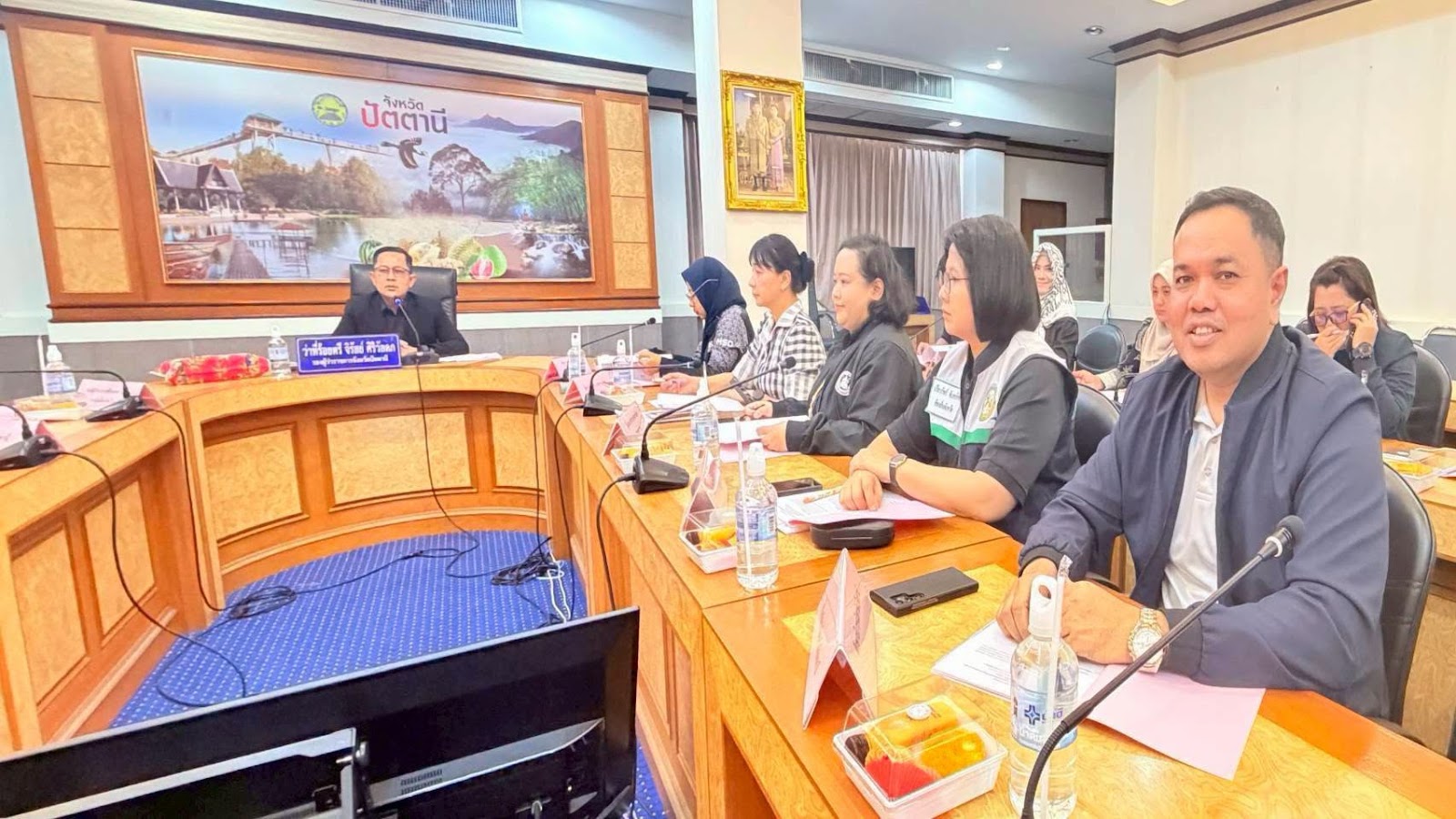 ประชุมคณะอนุกรรมการการกำหนดมาตรการและแนวทางแทนการกักตัวเด็กไว้ในสถานกักตัวคนต่างด้าวจังหวัดปัตตานี