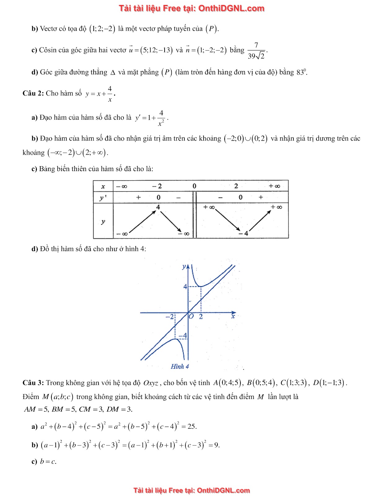 32 đề phát triển minh họa môn toán - có đáp án